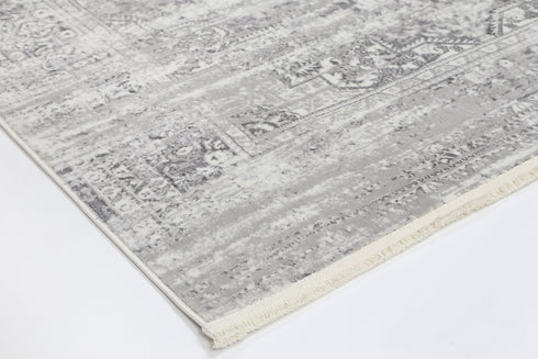 London Medalion Grey Rug - ADORE RUGS and FLOORING